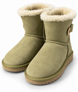 Australian Leather Ugg Classic 1Button Short - Olive - AU7