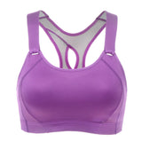 High Impact Lightly Padded Wireless Active Bra - Purple