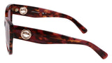 Longchamp LO741S Womens Sunglasses - Textured Red