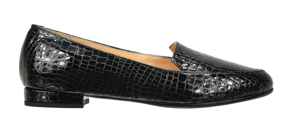 Bosccolo Womens Moccasin - Black
