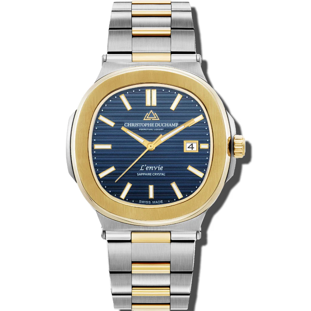 Christophe Duchamp L'envie - Blue Dial & 316L Stainless Steel Strap