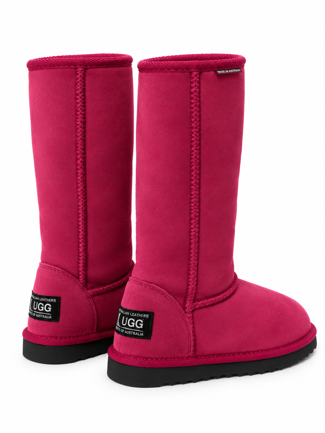 Australian Leather Ugg Classic Long - Hot Pink - AU5