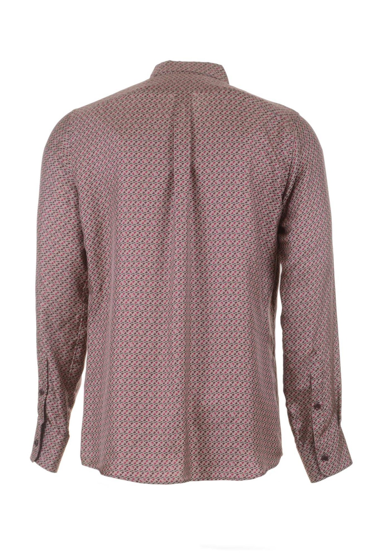 Dolce & Gabbana Men Printed Long Sleeve Shirt
