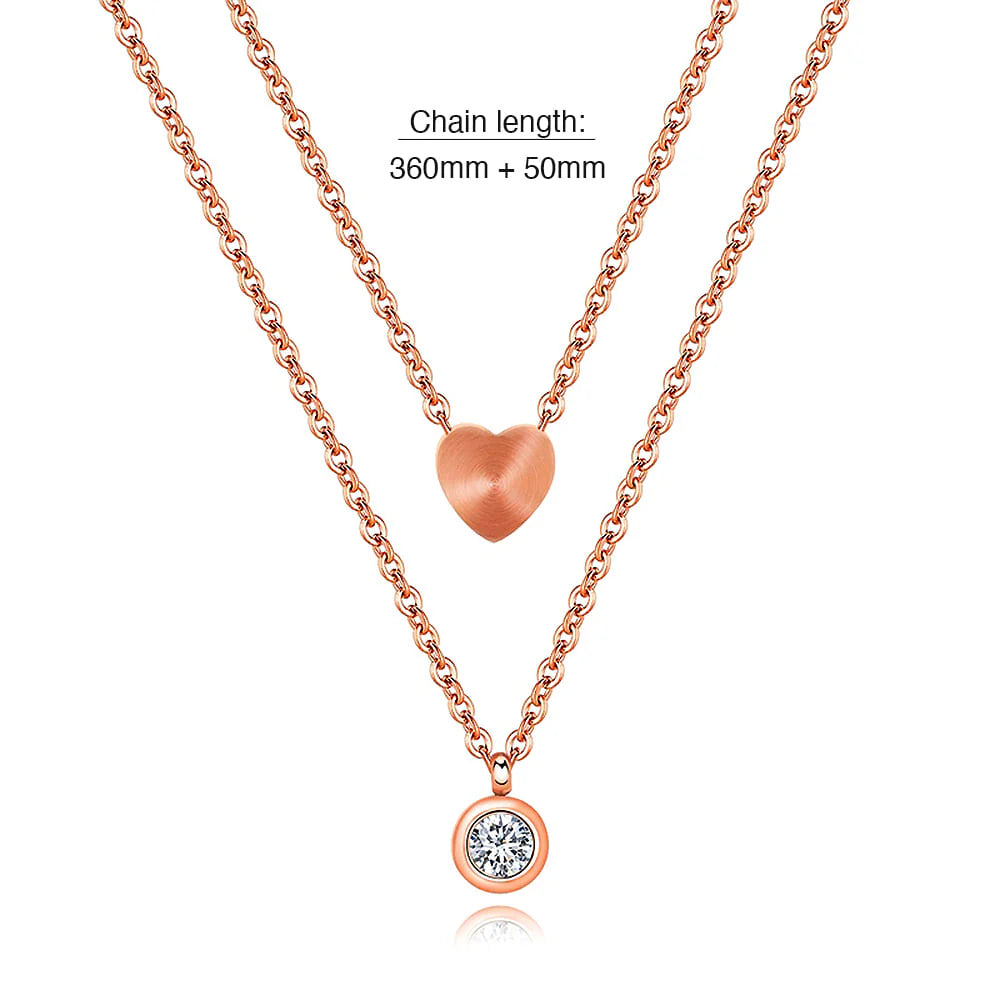 Bullion Gold Love Spark Short Necklace