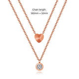 Bullion Gold Love Spark Short Necklace