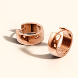 Bullion Gold Pure Bullion Rose Gold Hoops