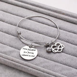 Bullion Gold A True Friendship Inscriptions Adjustable Bracelet