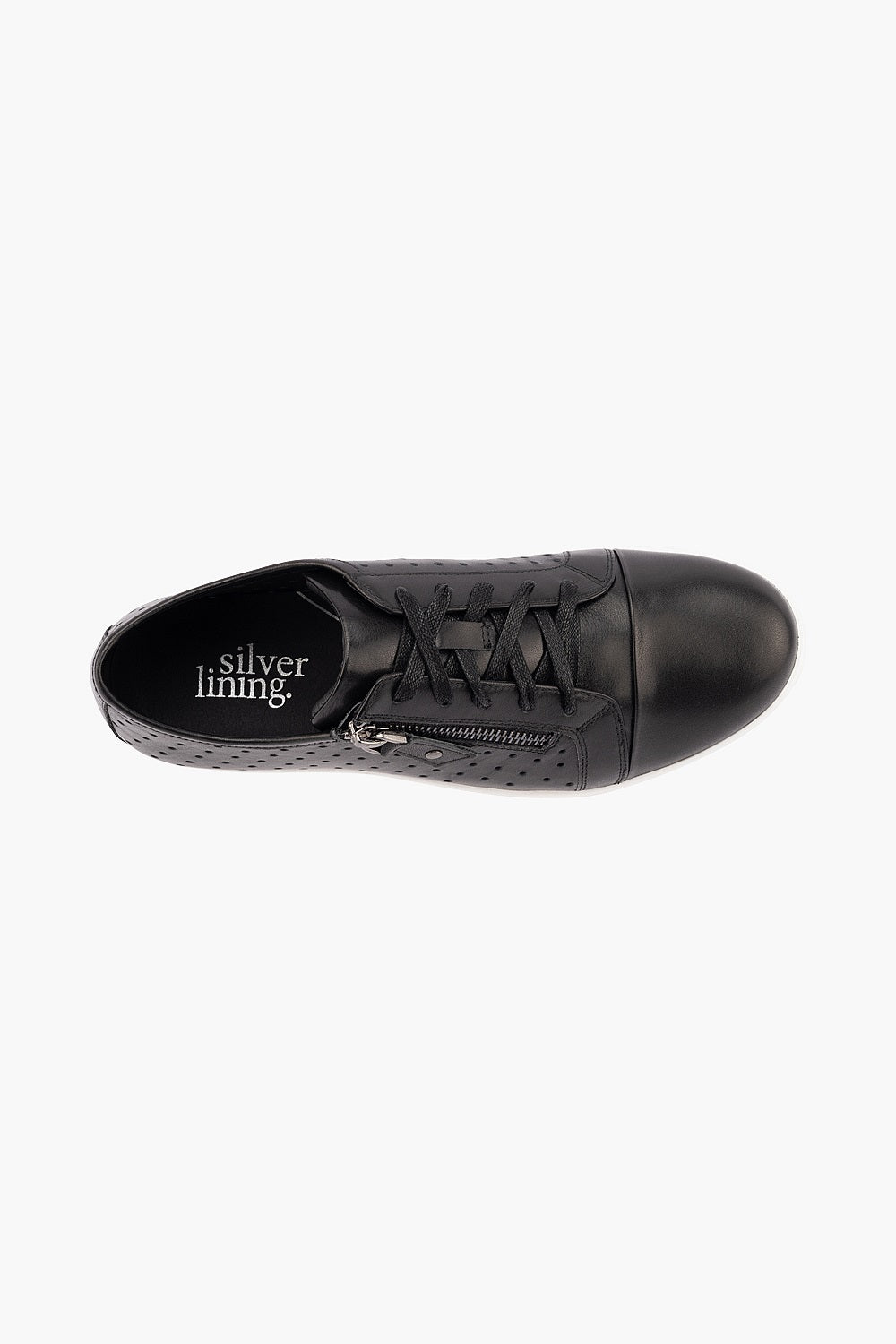Silver Lining Vogue Perf Black