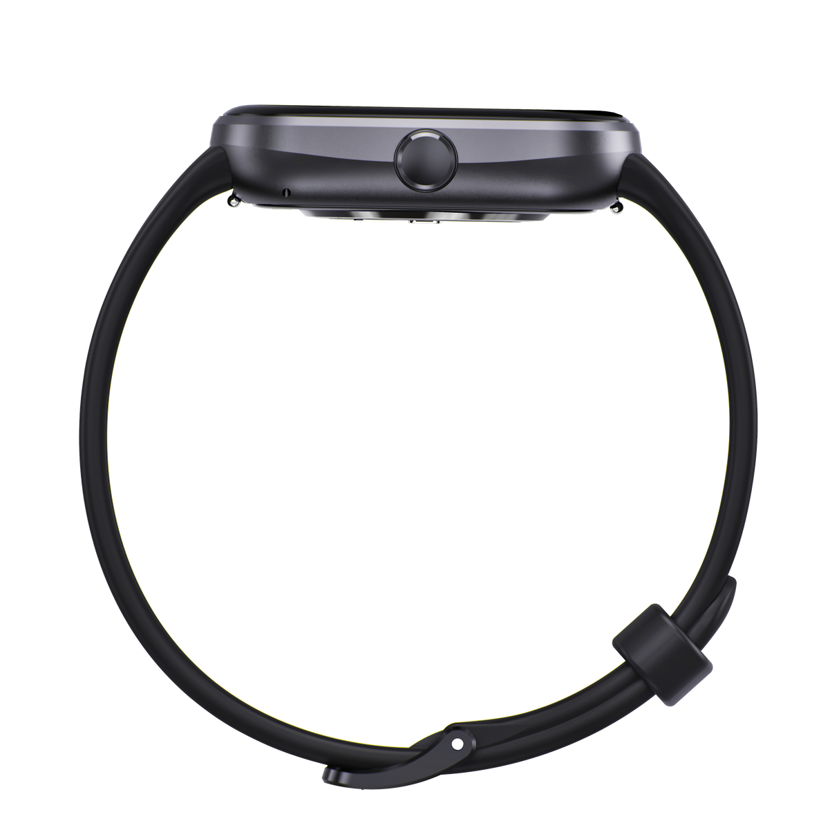 Bluetooth Smart Watch 1.96" TFT Touch Screen Temperature Heart Rate Blood Pressure BT 5.0 - Black
