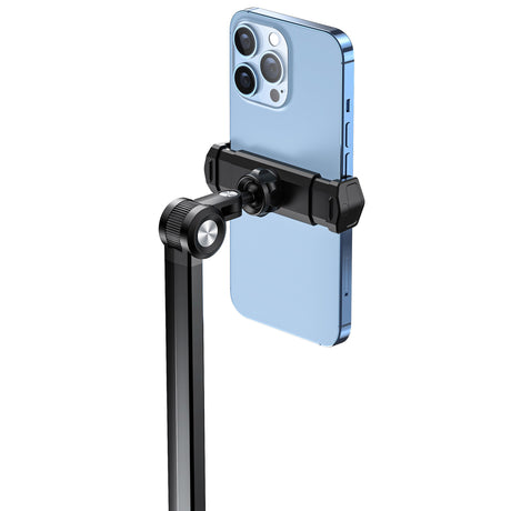 TODO 4 - 7" Mobile Phone Live Stream Floor Stand Mount Holder - Black