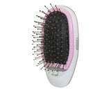 TODO Ionic Styling Hair Brush Straight Smooth Silky Hair Stainless Steel Bristle Pink