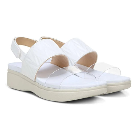 Vionic Karleen Platform Sandal - White