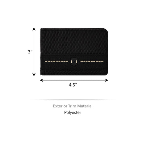 Fossil Rowan Black Wallet