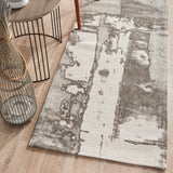 Magnolia 11 Silver Runner Rug