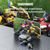 Transformers TWS Wireless Earphones Bluetooth V5.3 Rechargeable TF-T06 - Yellow