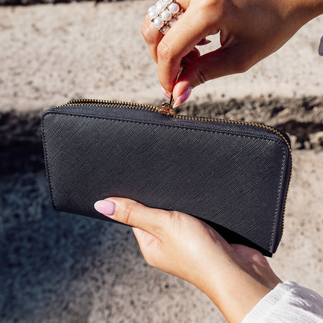 SAINT GERMAIN - Wallet - BLACK