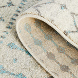 Evoke 260 White Runner Rug