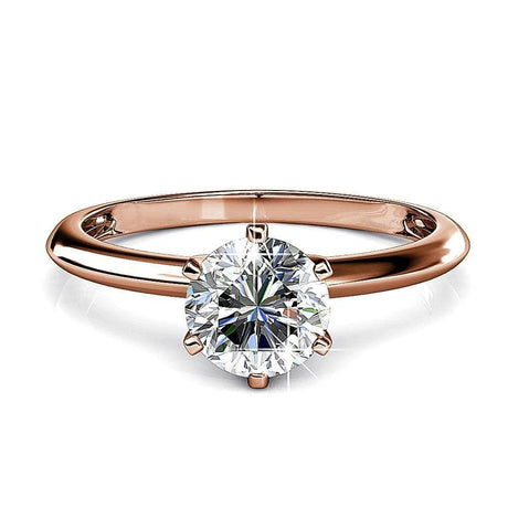 Krystal Couture One In A Million Solitaire Ring Embellished with SWAROVSKI Crystals
