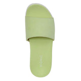 Vionic Val Slide - Pale Lime