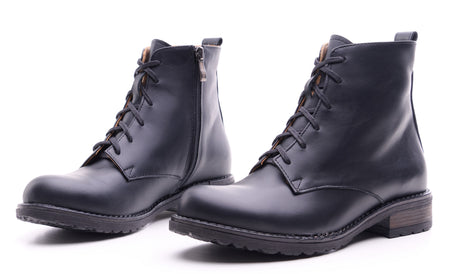 Bosccolo Womens Ankle Boots - Black
