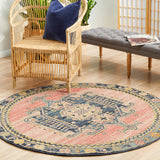 Legacy 852 Earth Round Rug