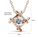 Krystal Couture Majestic Beauty Necklace Embellished with SWAROVSKI Crystals
