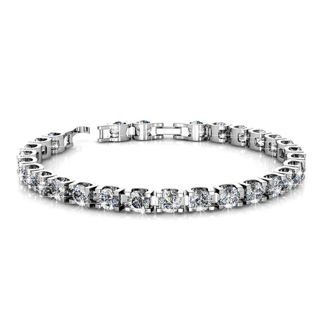 Krystal Couture Princess Elena Bracelet Embellished with SWAROVSKI Crystals