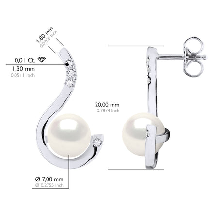 Earrings Prestige - Longueur 42 cm