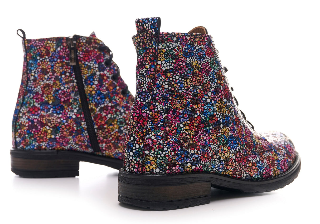 Bosccolo Womens Boots - Flower Multicolor