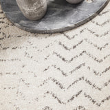 Chrome Harper Silver Rug