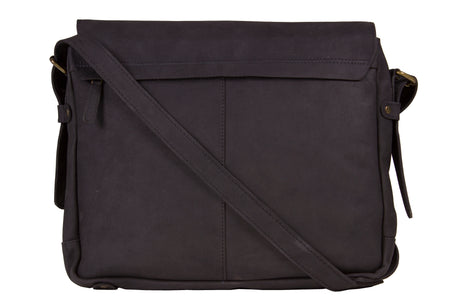 Mens Black Leather Bag