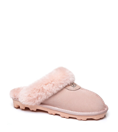 Australian Shepherd UGG Waffle Slipper - Pink