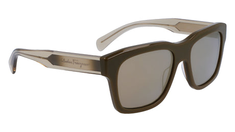Salvatore Ferragamo SF1087S Mens Sunglasses - Dark Khaki