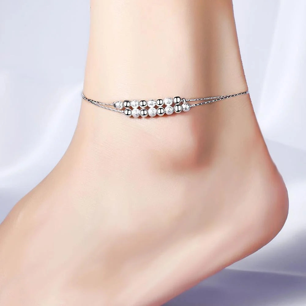 Ieyka Double Strand Anklet