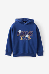 Cotton On Kids Boys Sammy Oversize Hoodie - Denim Navy/ Golden Dust Funday