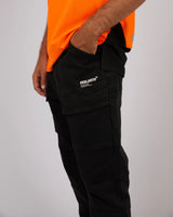St Goliath Apw Non Cuffed Pant - Washed Black