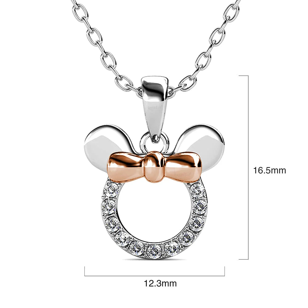 Boxed Minnie Mouse Set Embellished with SWAROVSKI® Crystals