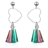 Lolabyrd Heart Drop Earrings
