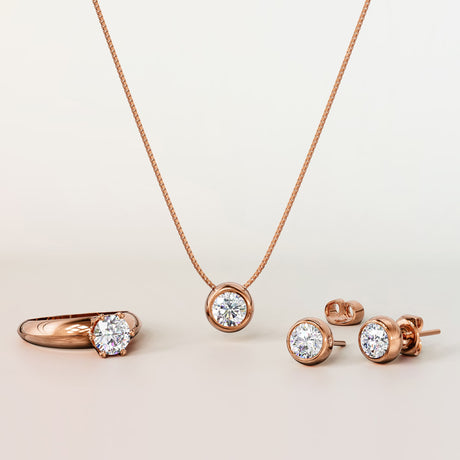 Krystal Couture Jewel In The Palace Solitaire Ring Embellished with SWAROVSKI Crystals