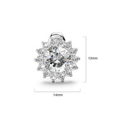 Maria Bloom Necklace Set Clear