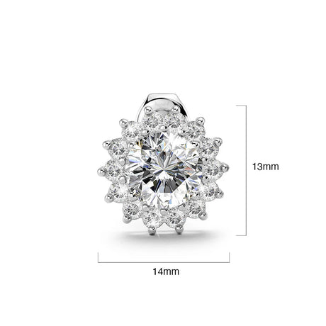 Maria Bloom Necklace Set Clear