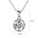 Krystal Couture Beatrice Spark Necklace Embellished with SWAROVSKI Crystals