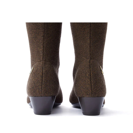 Stretch Over the Knee Boots - Coffee