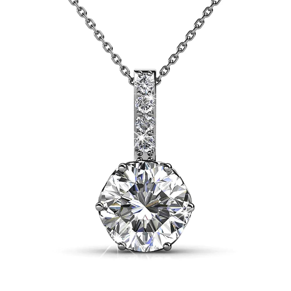 Krystal Couture Opium Pendant Necklace Embellished with SWAROVSKI Crystals