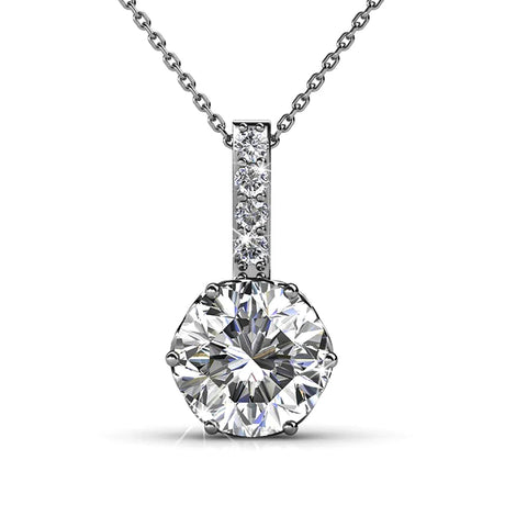 Krystal Couture Opium Pendant Necklace Embellished with SWAROVSKI Crystals