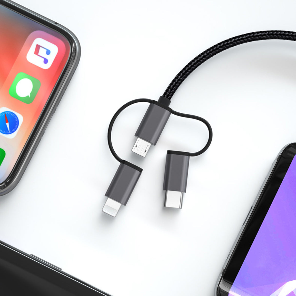USB Type-C to HDMI Lightning Pin Micro USB 1080P Adapter Cable Audio Video Lead TV USB