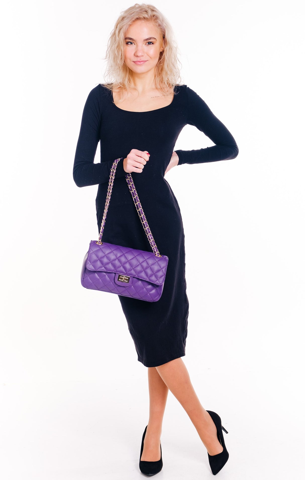 Bosccolo Shoulder Bag - Purple