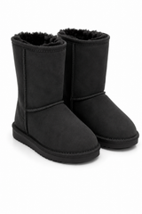 Australian Leather Ugg Classic Short - Black - AU8