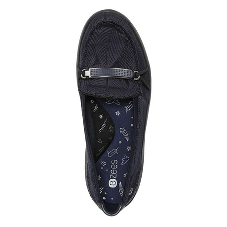 Bzees Abby Slip-On Casual Sneaker - Navy