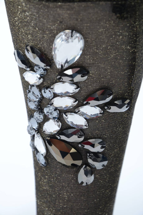 Dolce & Gabbana Women Cut Rhinestones Tights